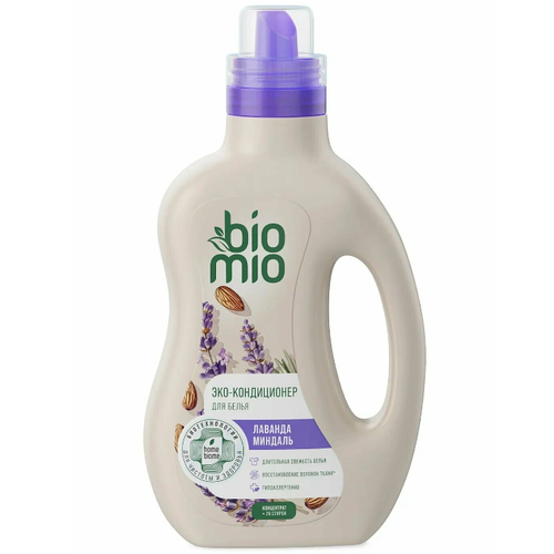 Кондиционер для белья BioMio экологичный лаванда и миндаль 800 мл 1558₽