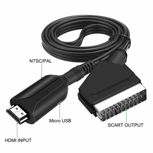 Wiistar scart HDMI конвертер 731₽
