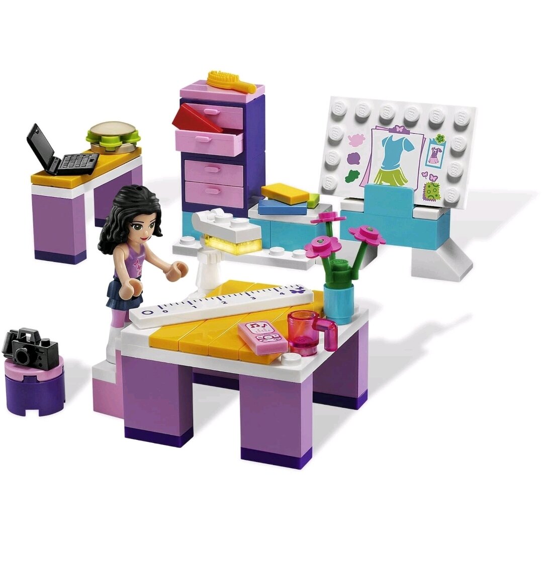 Конструктор 10133 "Дизайн-студия Эммы", 81 деталь — фото 1