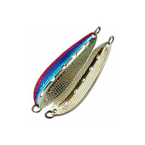 Блесна из латуни на лосося, покрыта серебром RB Скорпио 30гр - 121