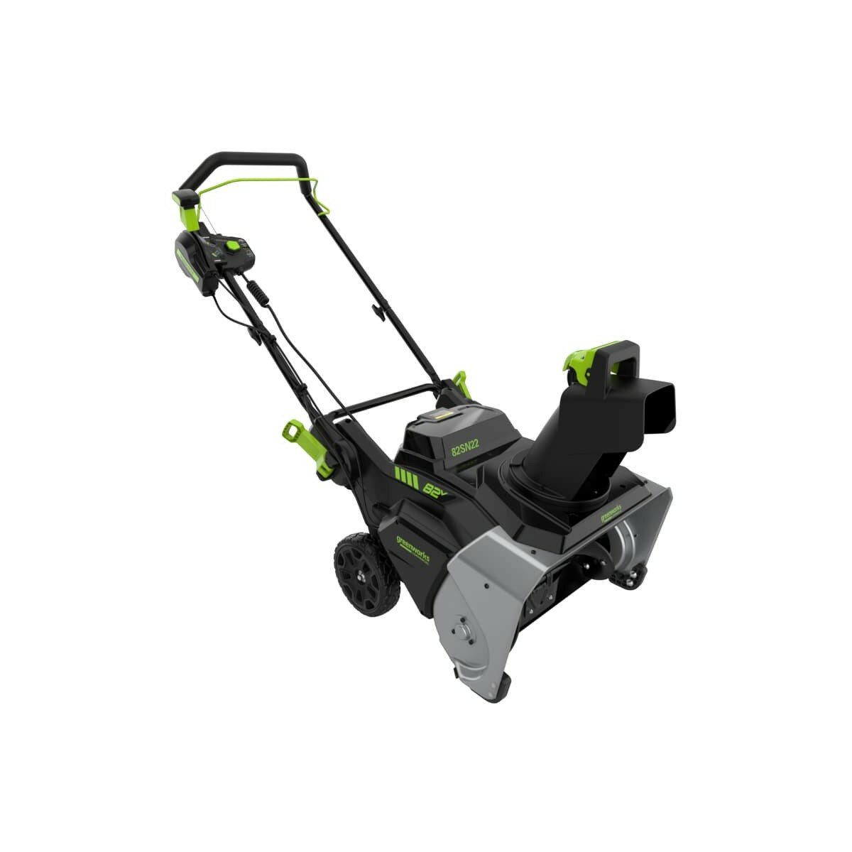 Снегоуборщик аккумуляторный GREENWORKS 82SN22 82V, без АКБ и ЗУ