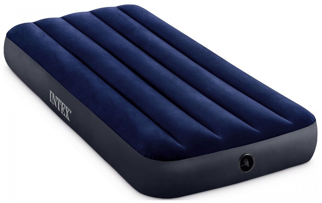 Надувная кровать (матрас Intex) Classic Downy Bed, (Cot Size), 76х191х25см
