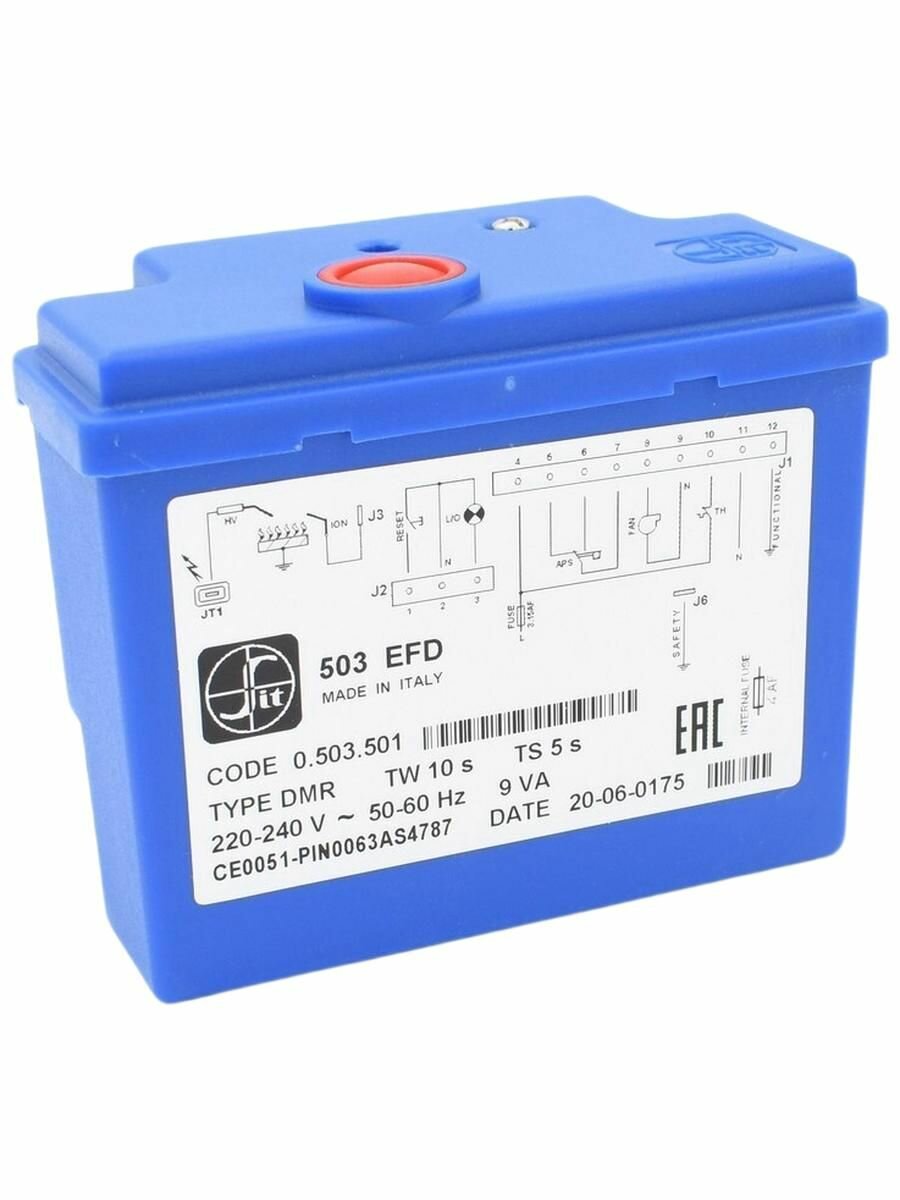 Блок контроля ионизации и розжига SIT 503 EFD (0.503.501)