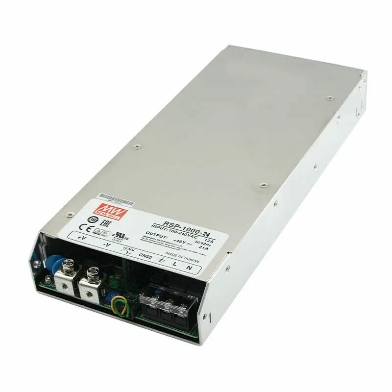 Блок Питания 24V 1000W, MEANWELL, RSP-1000-24, Входное напряжение: 90-264V