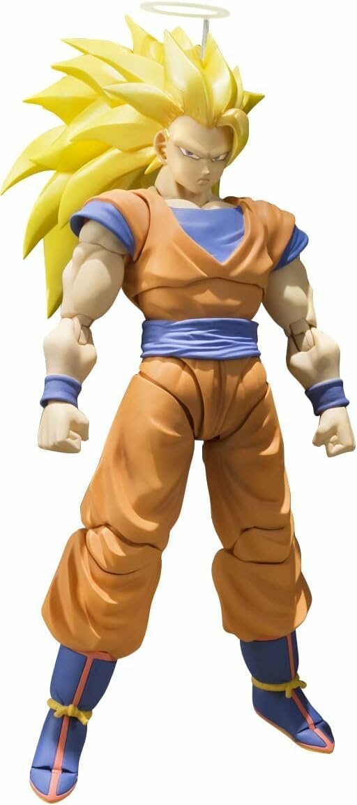 Super Saiyan 3 Goku S.H.Figuarts DBZ, 15,5 см, новый скульпт, руки/лица, подставка