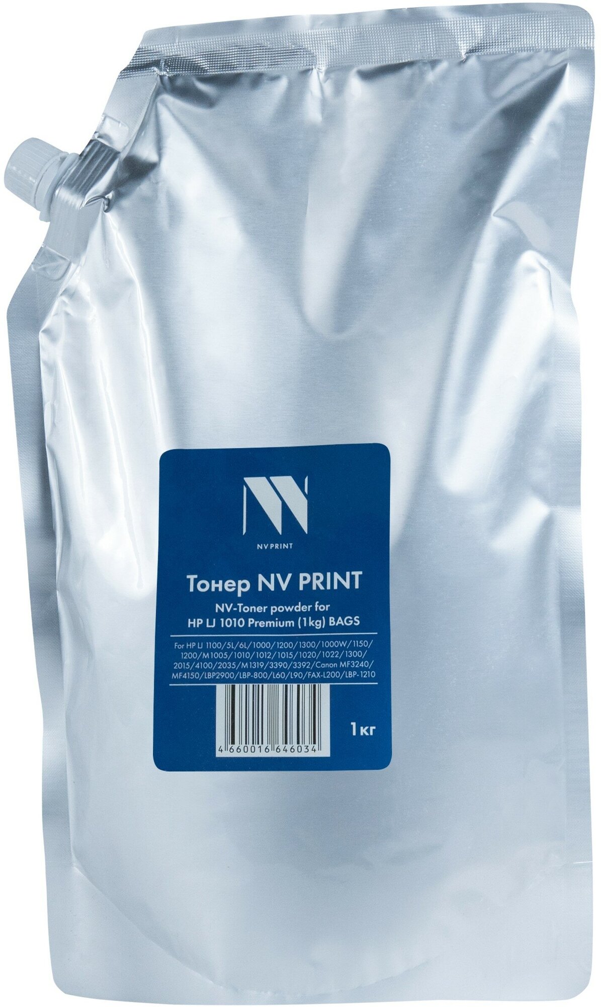 Тонер NV Print NV-1010-PR-1KG-BAG, черный NV-Print - фото №2