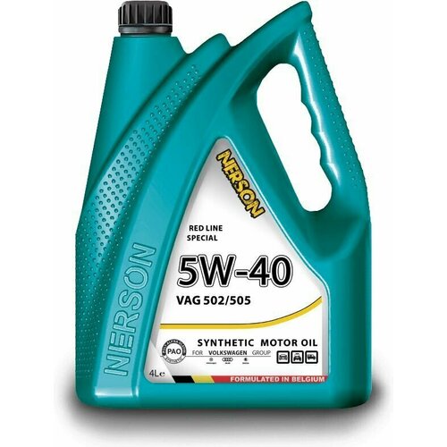 NERSON OIL Red Line Special VAG 502505 5W-40 4 л 6050₽