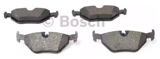 Дисковые тормозные колодки задние BOSCH 0986494009 для BMW 5 series BMW 3 series (1 шт.)