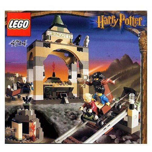 Конструктор LEGO Harry Potter 4714 Банк Гринготтс, 250 дет. конструктор nkt 321 военные минифигурки в коробке