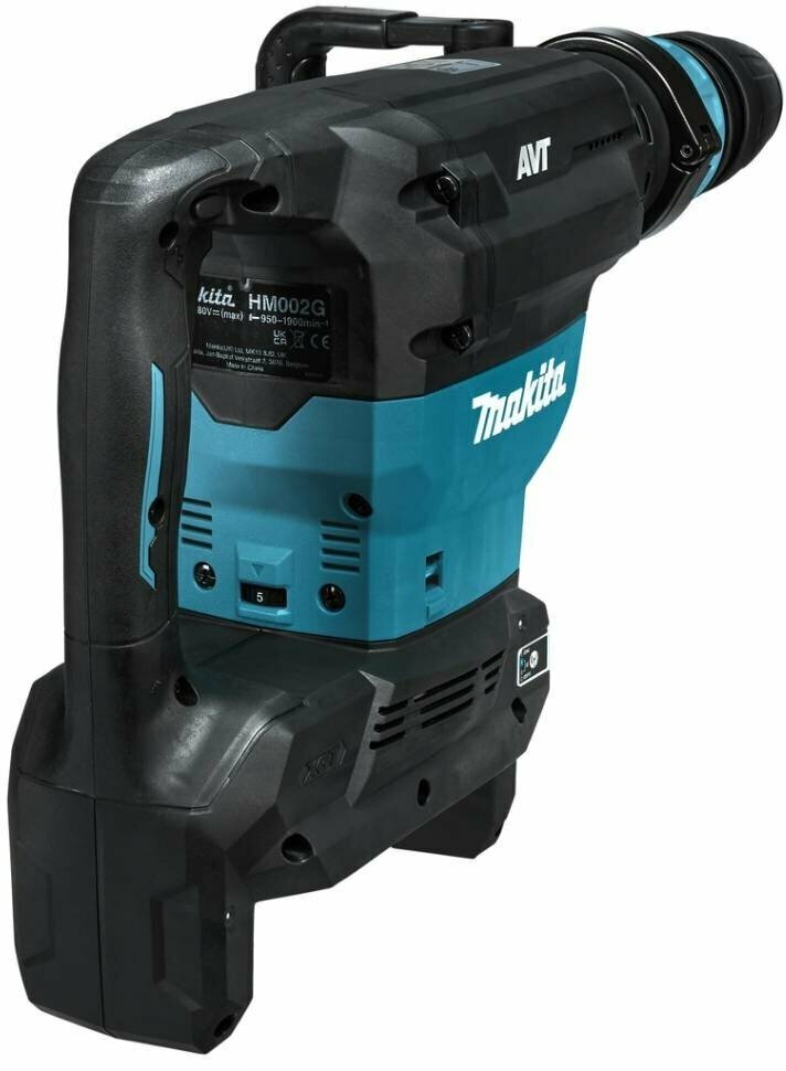 Аккумуляторный отбойный молоток Makita HM002GZ03 SDS max, XGT 2x40В BL,20.9Дж - фото №5