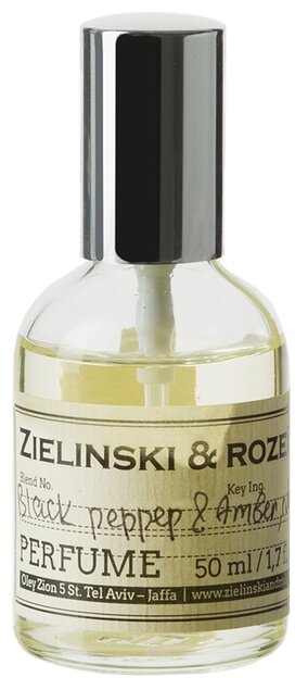 Zielinski & Rozen парфюмерная вода Black Pepper & Amber, Neroli, 50 мл