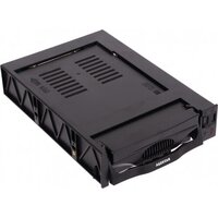 Сменный бокс для HDD AGESTAR SR3P(S)-1F 3.5" пластик черный (SR3P(S)-1F BLACK)