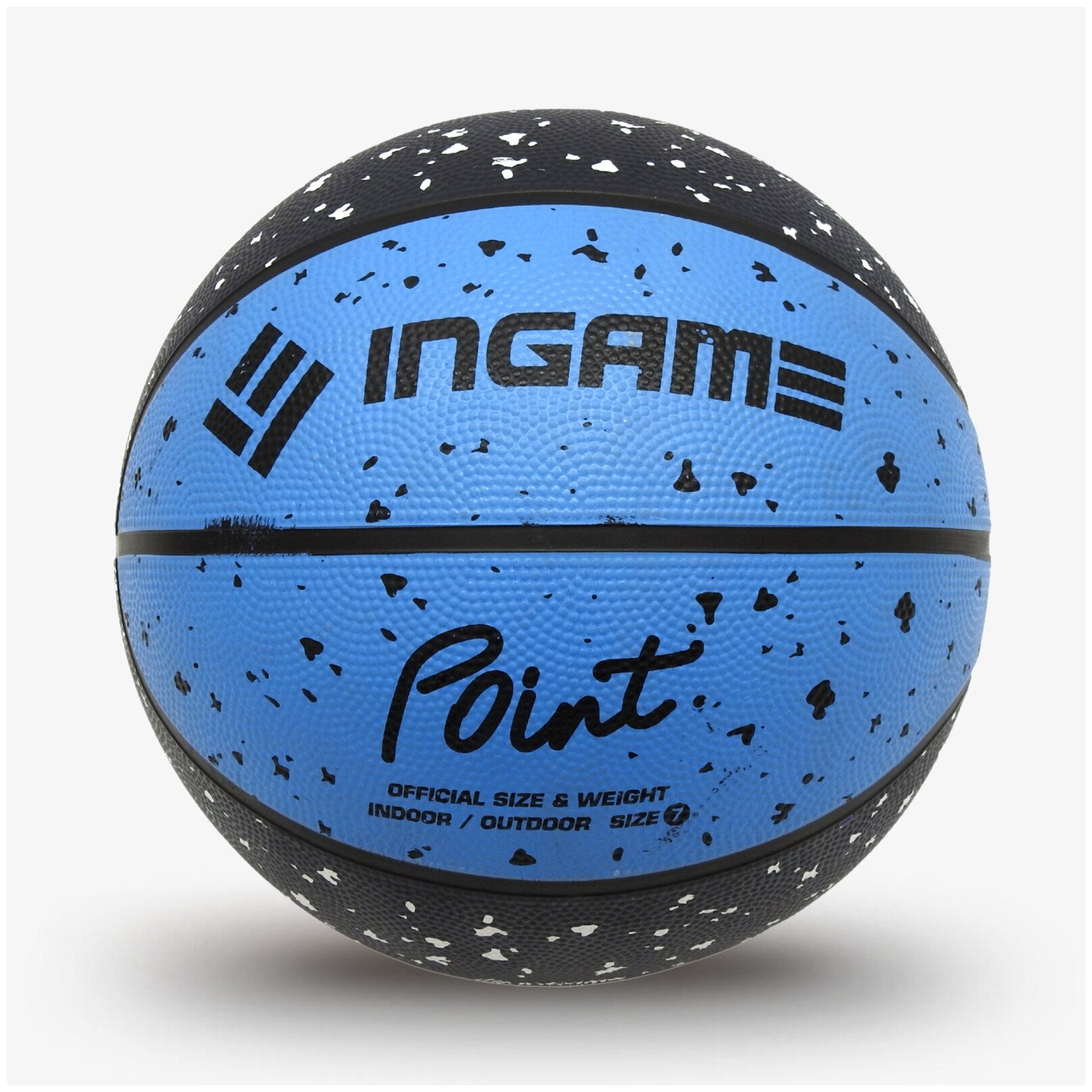 Баскетбольный мяч Ingame Point (Синий, р.7)