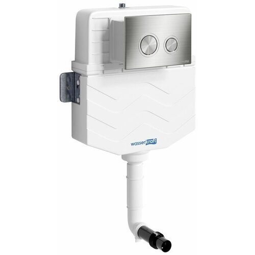 Aller 10TLT031 ME BN01 Встраиваемый смывной бачок WasserKRAFT никель 17280₽