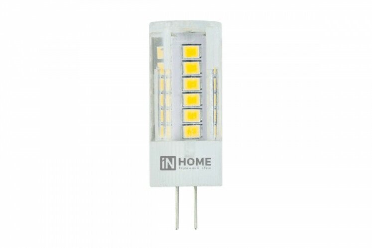 Светодиодная LED лампа Лампа сд LED-JC 3Вт 12В G4 4000К 290Лм IN HOME .4690612036021