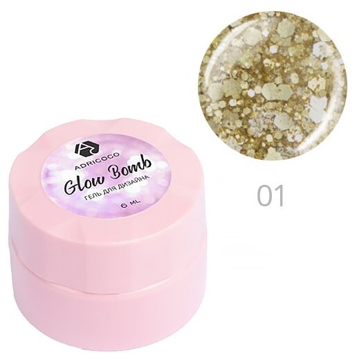     ADRICOCO Glow Bomb 01 " " (6 .)