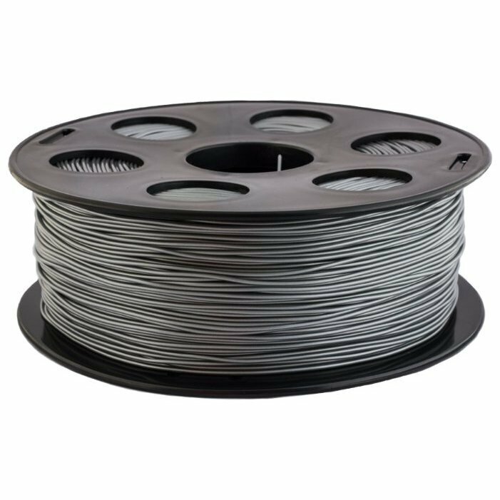 PETG пластик BestFilament, 1.75 мм, серебристый металлик, 1 кг