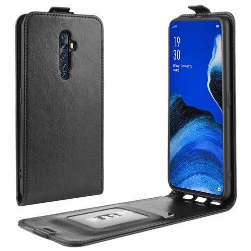 фото Чехол-флип mypads для oppo reno 2z вертикальный откидной черный