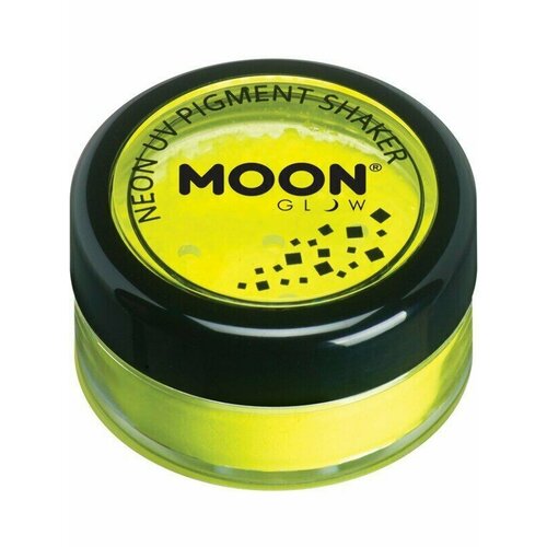 Moon Glow Желтый УФ пигмент для макияжа Intense Neon UV Pigment Shakers, Yellow