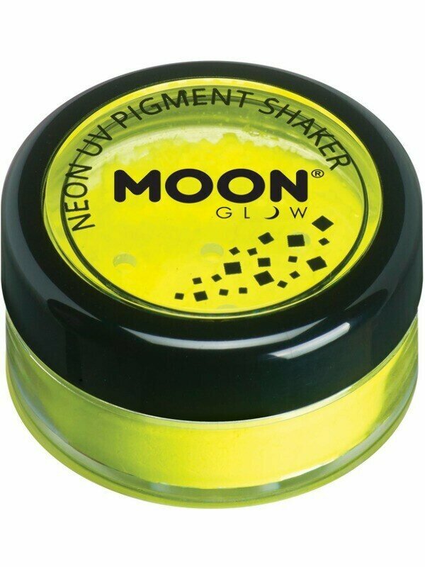 Moon Glow Желтый УФ пигмент для макияжа Intense Neon UV Pigment Shakers, Yellow