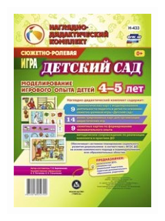 Сюжетно-ролевая игра "Детский сад". Моделирование игрового опыта детей 4-5 лет. - фото №1