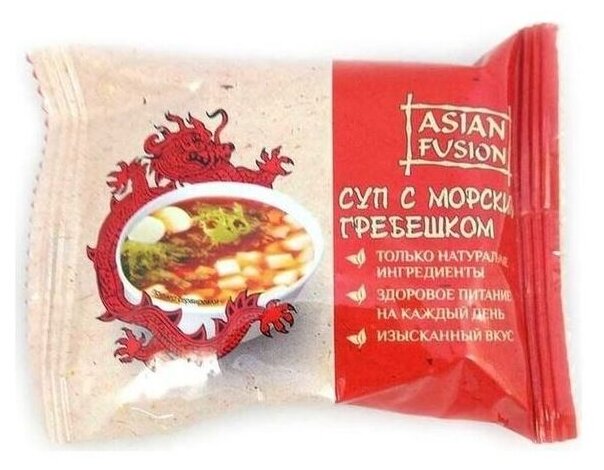 Asian Fusion Суп с морским гребешком 12 г