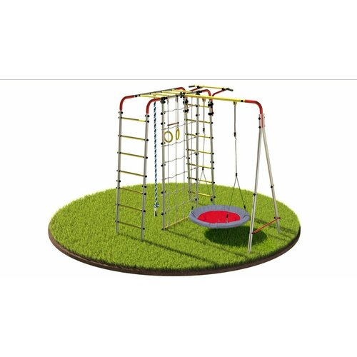 Детский спортивный комплекс для улицы, игровая уличная площадка для детей, для сада и дачи