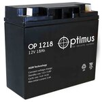 Аккумулятор свинцово-кислотный Optimus OP 1218 12V 18Ah - изображение