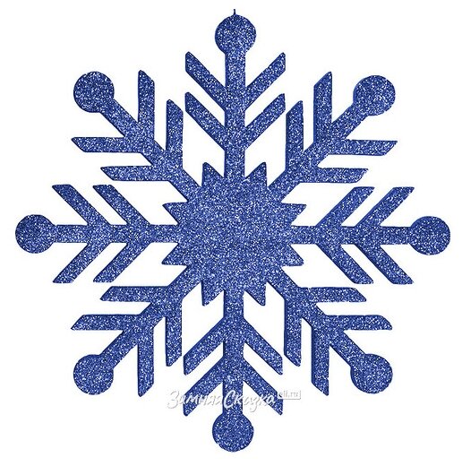 Снежинка двухцветная из дюралайта «Якутская»