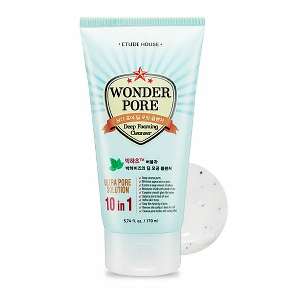 Пенка для умывания с экстрактом мяты ET. Wonder Pore Cleanser 150g