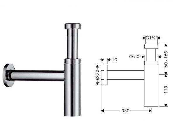 Сифон Hansgrohe Flowstar 52105000