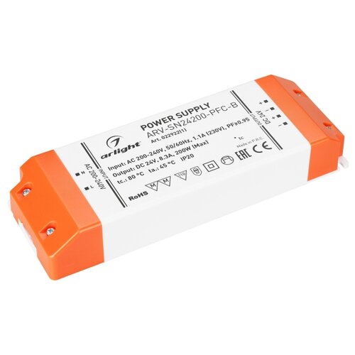 LED-драйвер / контроллер Arlight ARV-SN24200-PFC-B led драйвер контроллер arlight arv 24100 long pfc a