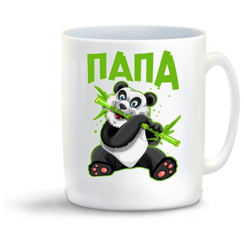 фото Кружка "прикол. семья. папа. панда" coolpodarok