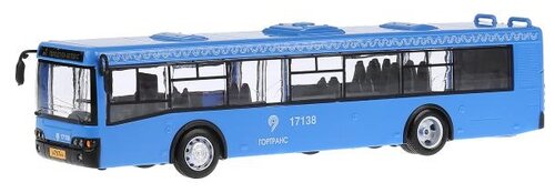 Автобус ТЕХНОПАРК X600-H09068-R, 29 см, синий