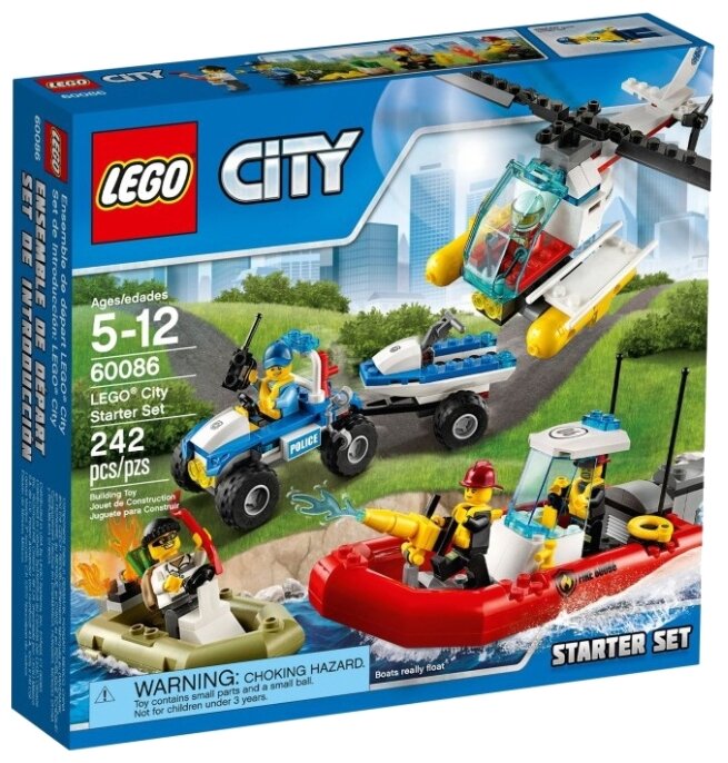 Lego Конструктор LEGO City 60086 Набор для начинающих