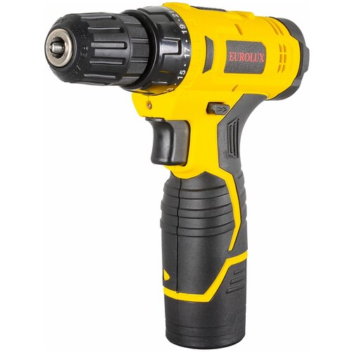 Дрель-шуруповерт аккумуляторная Eurolux ДА-121Li 2656₽