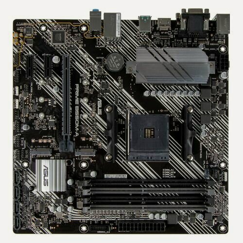 Изображение товара Материнская плата ASUS PRIME B550M-A, SocketAM4, AMD B550, mATX, Ret
