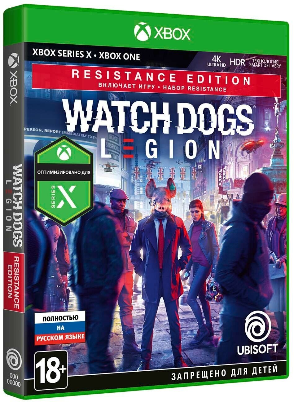 Xbox игра Ubisoft Watch_Dogs: Legion. Resistance Edition