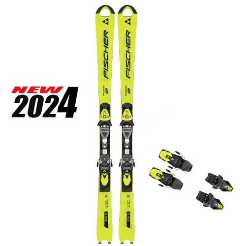 Горные лыжи Fischer RC4 Worldcup SL Jr с креплениями RC4 Z9 GW (2023/2024)