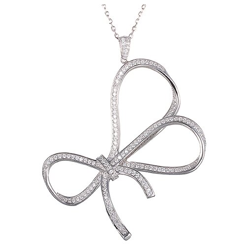 фото Element47 подвеска из серебра 925 пробы с фианитами sn-b0448-001-wg