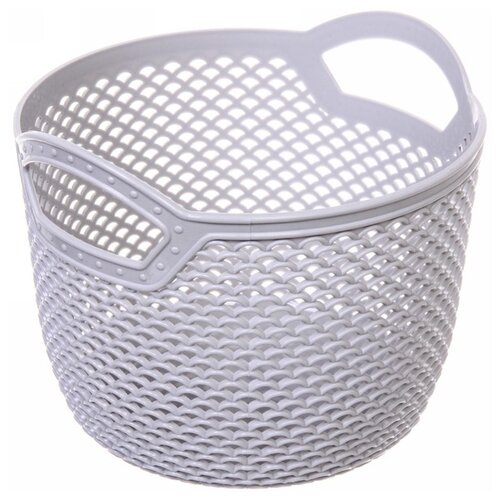 фото Florento корзина стайл 16х16х12,5 см серый
