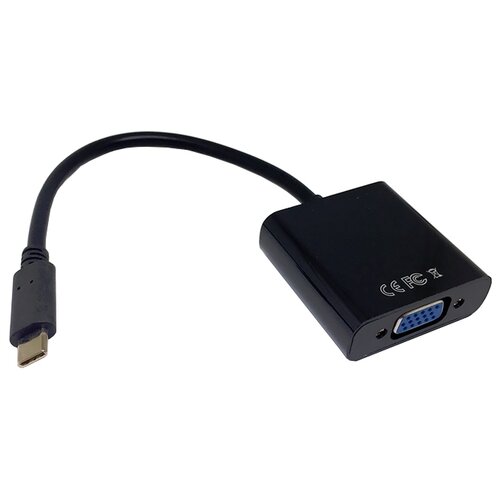 фото Переходник espada usb type-c - vga (eusbcvga) 0.15 м черный