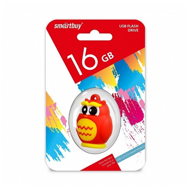 Smartbuy USB-флеш Smartbuy Wild Series Owl 16GB Сова