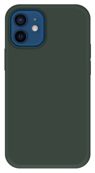 Krutoff / Чехол-накладка Krutoff Silicone Case для iPhone 12/12 Pro (dark olive) 62
