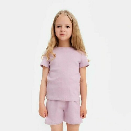 комплект одежды fun tusa размер 146 152 лиловый белый Пижама , размер 30, фиолетовый