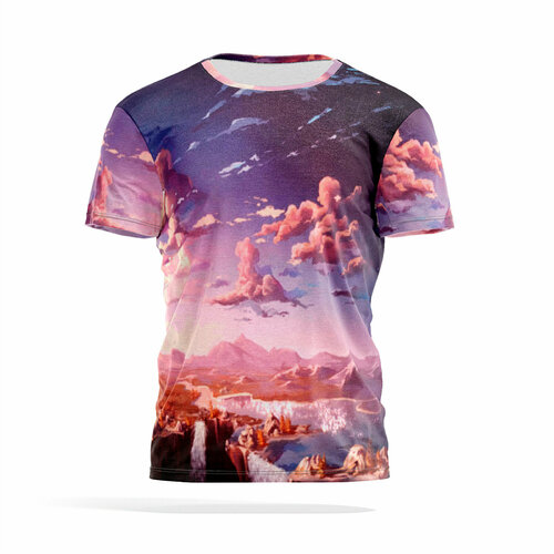 фото Футболка panin brand, размер xxl, серый, черный