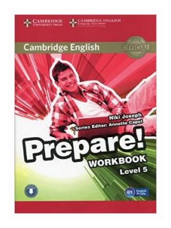 Книга Camb Eng Prepare! 5 WB+Aud - фото №1