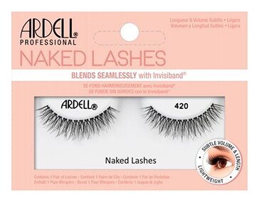 Ardell Накладные ресницы Naked Lashes 420, черный.., 2 шт.