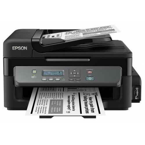 МФУ струйный Epson WorkForce M205 (C11CD07401) A4 WiFi USB черный/серый