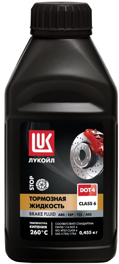 LUKOIL 3097257 жидкость тормозная dot-4.6 канистра\